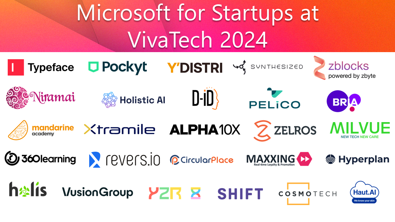 Read more about Join Microsoft for Startups at VivaTech (Paris) – Europe’s largest technology conference